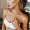 Naszyjnik choker delikatny 4W1  N747