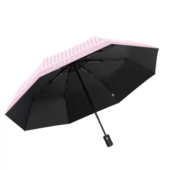 PARASOL UMBRELLA PEPITKA RÓŻOWA PAR09WZ3