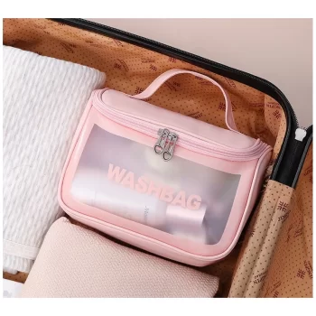 Kosmetyczka rozkładana WASHBAG kuferek biały KS46B