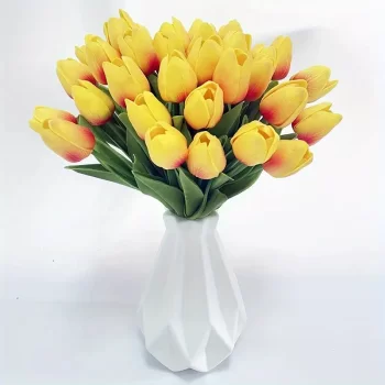 Sztuczna roślina ozdoba Tulipan 36 cm 1 szt SZR06ZO