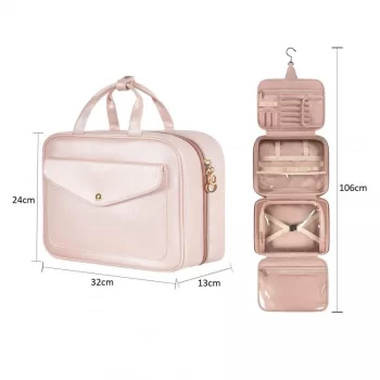 Organizer na kosmetyki, kosmetyczka rozkładana 32x24x13cm KS107K