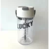 Butelka bidon na wodę z koszyczkiem i słomką 600 ML Lucky BD31