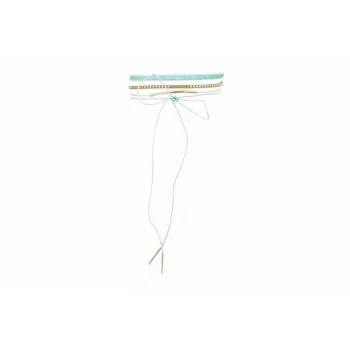 NASZYJNIK CHOKER PASTEL - NIEBIESKI N524N