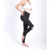 Sportowe Legginsy Fitness Trening Czarne M LEG19M