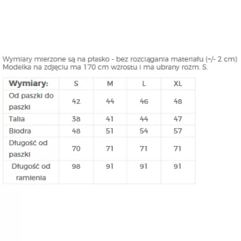 217-1 NEVA Trapezowa sukienka z rozkloszowanymi rękawkami - CZERWONA