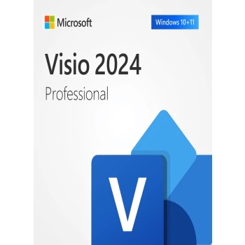 Microsoft Visio Professional 2024 – Windows – licencja wieczysta ESD 1 PC