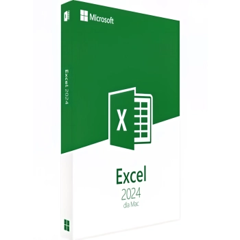 Microsoft Excel 2024 dla Mac - licencja wieczysta ESD 1 PC