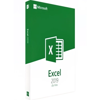 Microsoft Excel 2019 dla Mac - licencja wieczysta ESD 1 PC