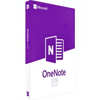Microsoft OneNote 2016 dla Mac - licencja wieczysta ESD 1 PC