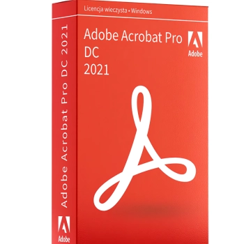 Adobe Acrobat Pro 2021 – Windows – licencja wieczysta ESD 1 PC
