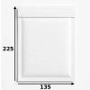 Koperta bąbelkowa B12 biala 135x225 mm