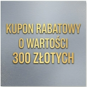 Kupon rabatowy o wartości 300 złotych