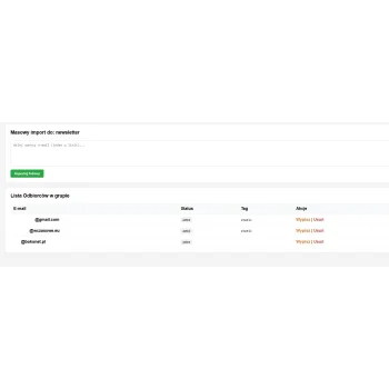 Skrypt do mailingu