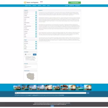 Skrypt Baza noclegowa / Portal turystyczny PRO