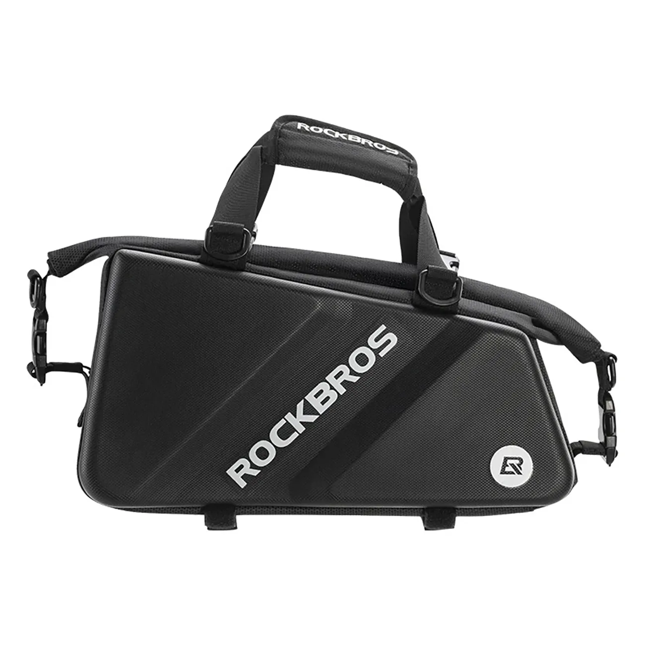 Torba sportowa i rowerowa mocowana na bagażnik 11.6l - czarna
