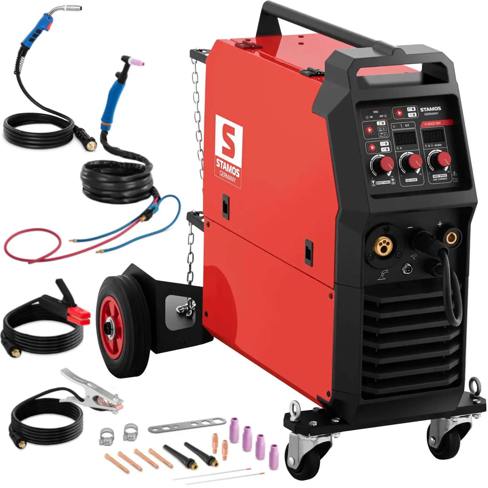 Spawarka wielofunkcyjna MIG/MAG TIG MMA FCAW 300 A 400 V