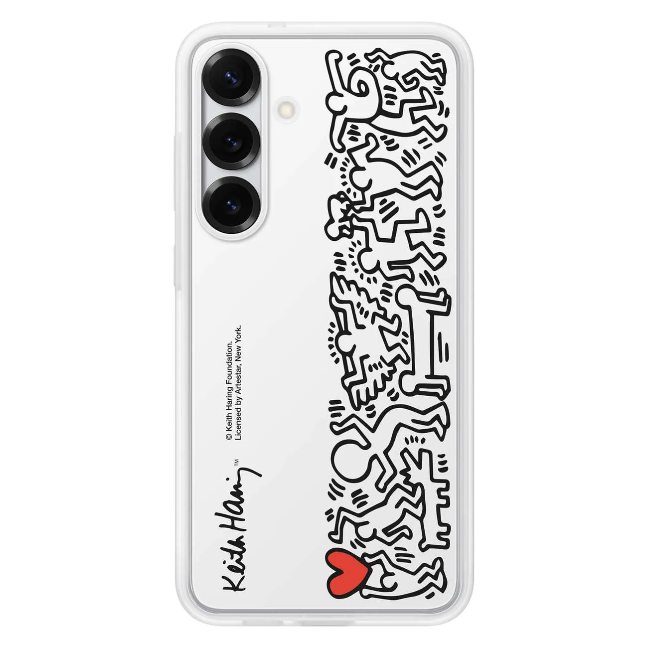 Etui silikonowe Samsung Flipsuit Case do Samsung Galaxy S25+ - białe