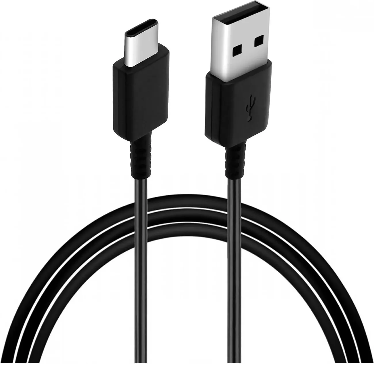 Kabel przewód Samsung USB-A - USB-C 0.8m - czarny