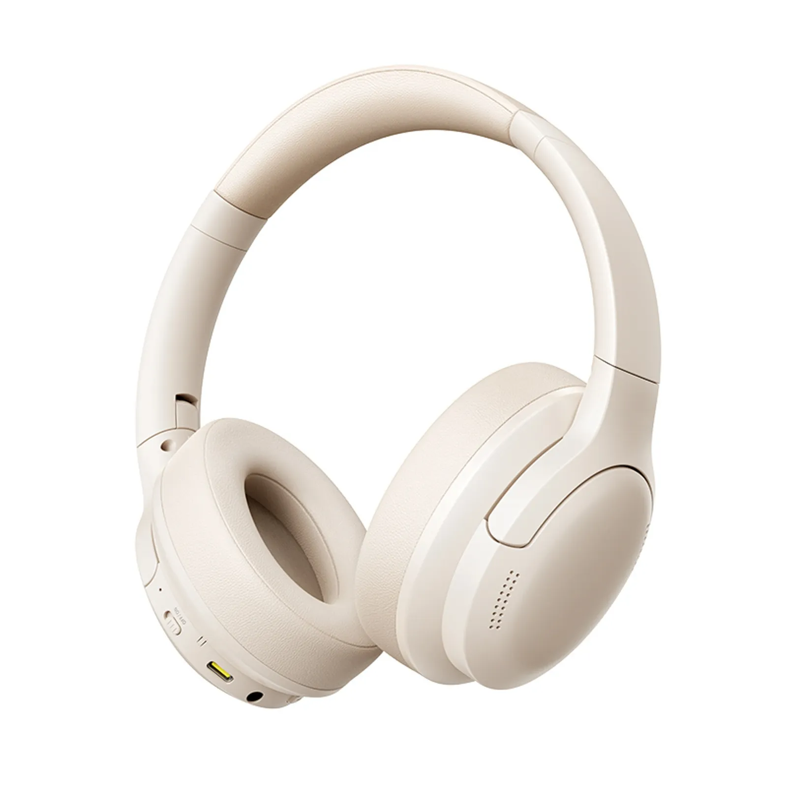 Słuchawki bezprzewodowe nauszne Bass BH1 Lite Bluetooth - białe