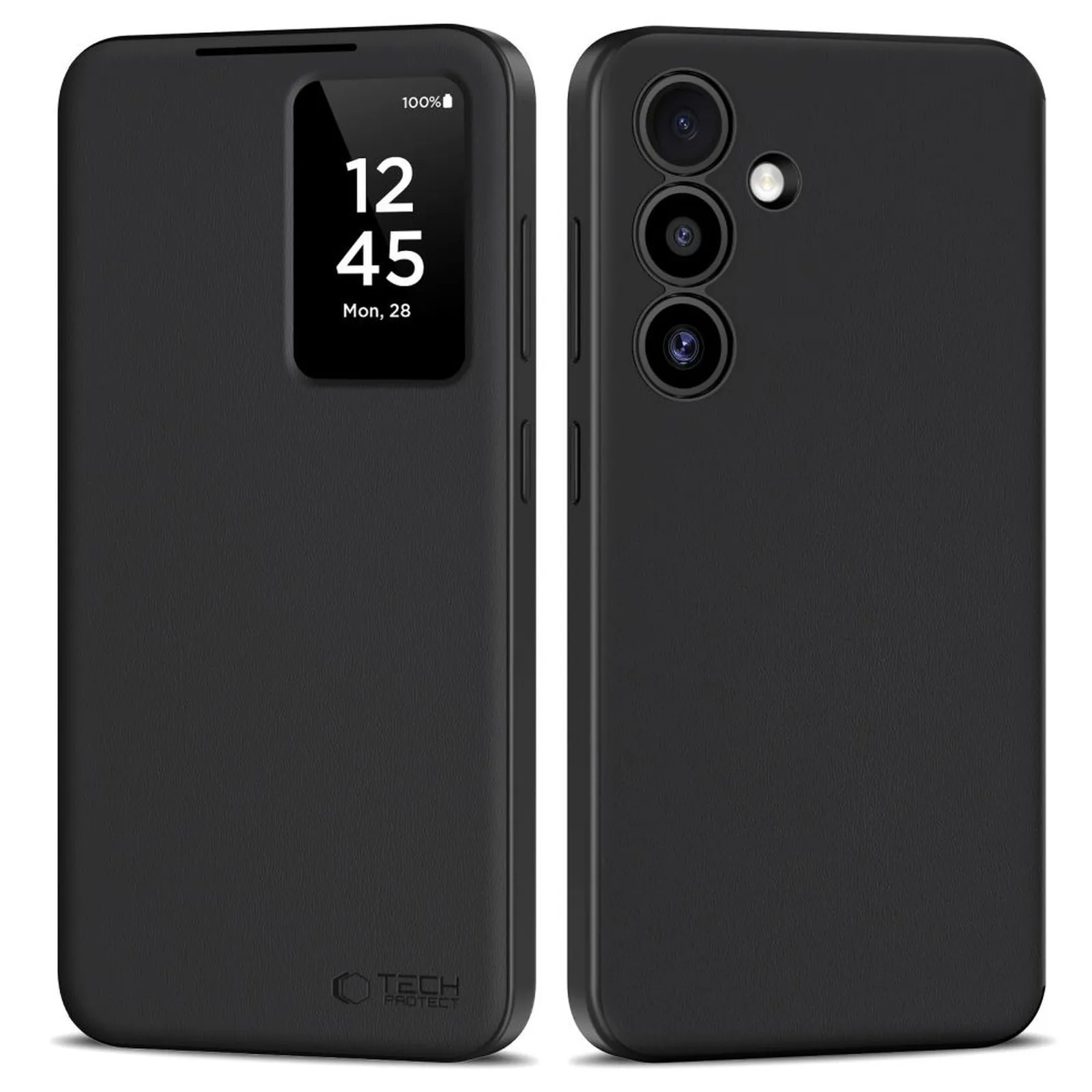 Etui pokrowiec na Samsung Galaxy S25 FE Smart Wallet - czarny mat