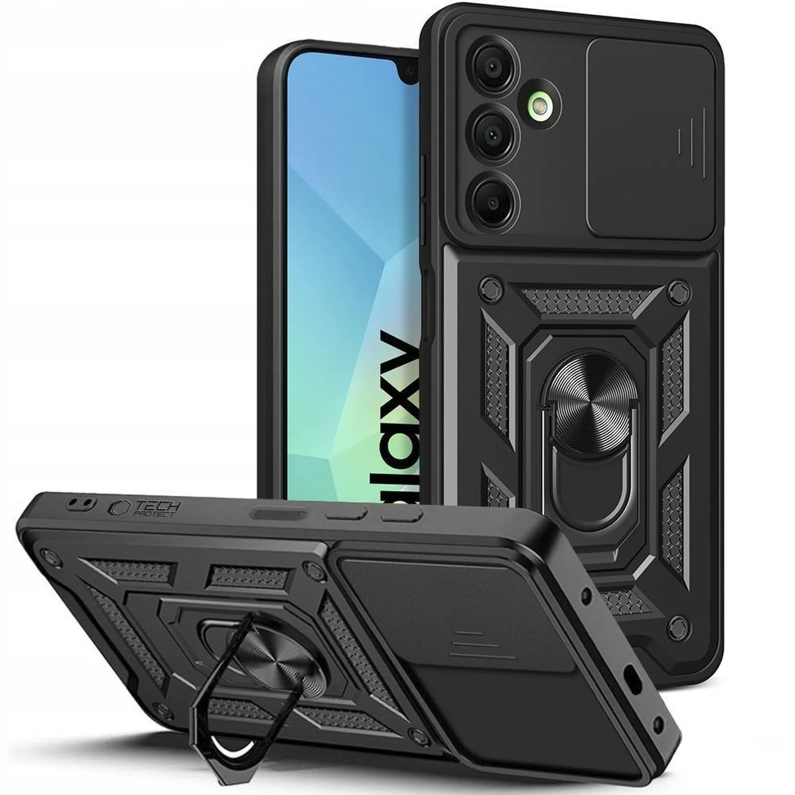 Etui pokrowiec na Samsung Galaxy A17 4G / 5G CamShield Pro - czarny