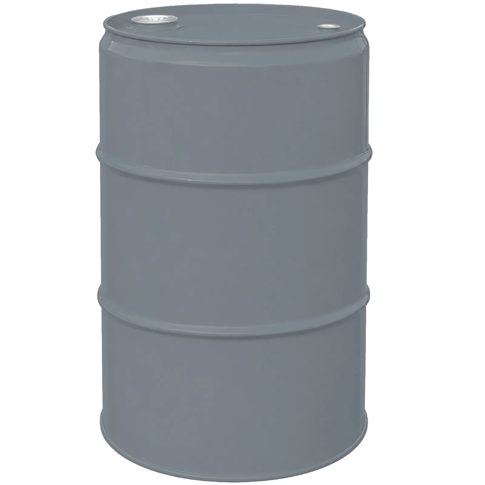 Beczka stalowa metalowa TH 60L korki 2 i 3/4 - SZARA